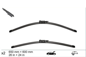 Set stergatoare auto 650mm+600mm, compatibil Mercedes Sprinter 2006-2018 - Img 5