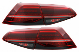 Stopuri Full LED compatibil cu VW Golf 7 VII 2012-2017, Facelift G7.5 Look - Img 4
