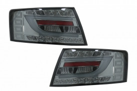 Stopuri LED compatibil cu Audi A6 C6 4F Sedan 2004-2008 6-PIN Fumuriu - Img 2