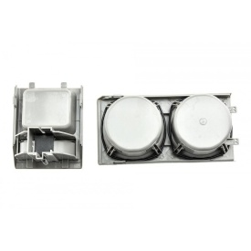 Suport bauturi si monede compatibil BMW Seria 3 E46 1998-2004 gri - Img 2