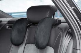 Tetiera auto din material textil, pentru dormit - Img 4