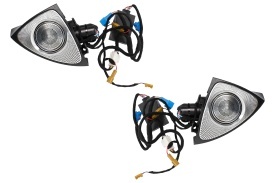 Tweeter LED rotativ cu 3 culori compatibil cu Mercedes C-Class W205 C205 S205 (2014-2018)