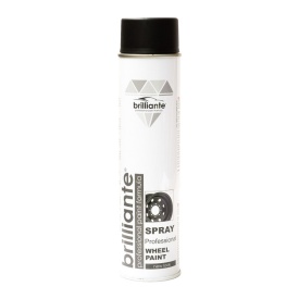 Vopsea spray pentru jante negru Satin, 600 ml