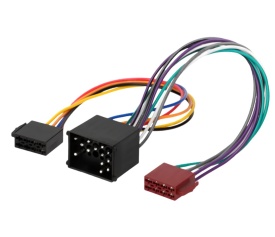 Adaptor conector radio auto ISO ZRS-AS-10B pentru BMW, Rover, Land Rover 17 pini rotunzi
