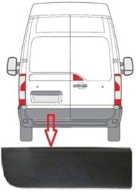 Bandou usa spate stanga compatibil cu Renault MASTER III 2010-2019 - Img 3