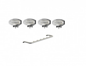 Bara din inox proiectoare pentru cabina, compatibil camioane DAF, cu 4 proiectoare incluse W16148-1O - Img 1
