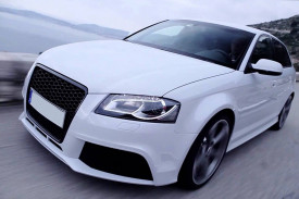 Bara Fata compatibil cu AUDI A3 8P Facelift Hatchback / Convertible (2009-2012) RS3 Design - Img 7