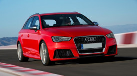 Bara Fata compatibil cu Audi A3 8V Facelift Sedan Cabrio 2016-2019 RS3 Design Negru Lucios - Img 4