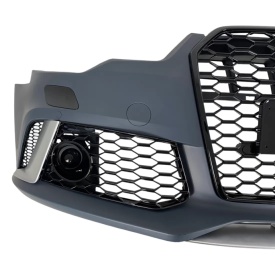 Bara Fata compatibil cu Audi A6 2011-2015 RS6 Design cu gauri pentru senzori de parcare - Img 3