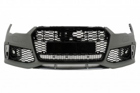 Bara Fata compatibil cu Audi A7 4G Facelift 2015-2018 RS7 Design cu Grile - Img 3