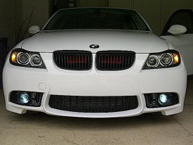 Bara Fata compatibil cu BMW Seria 3 E90 E91 2004-2008 Non LCI M3 Design fara Proiectoare - Img 6