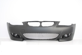 Bara Fata compatibil cu BMW seria 5 E60 03-10 M5 Look, cu proiectoare incluse, fara senzori de parcare - Img 2