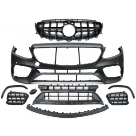 Bara Fata compatibil cu Mercedes E-Class W213 S213 C238 A238 (2016-2019) E63 Design Editie Negru - Img 5