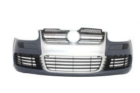 Bara Fata compatibil cu VW Golf V 5 2003-2007, Jetta 2005-2010 R32 Aluminiu Look - Img 2