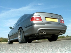 Bara Spate compatibil cu BMW Seria 5 E39 Evacuare Dubla 1995-2003 - Img 8