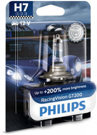 Bec Auto Halogen H7 12V 55W PX26D RacingVision GT200 - Img 1