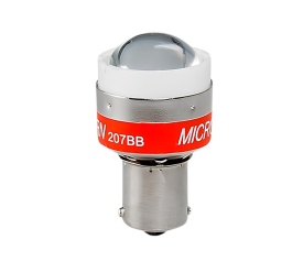 Bec Auto LED P21W cu avertizare sonora pentru marsarier sau diverse aplicatii - Img 2