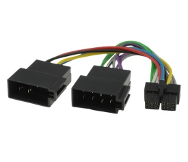 Cablu adaptor conector radio ISO, ZRS-184, pentru modelele LG, mufa 12 pini