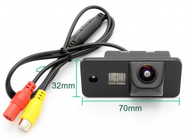 Camera marsarier HD, unghi 170 grade cu StarLight Night Vision pentru Audi A3, A4, A6, Q7 - Img 3