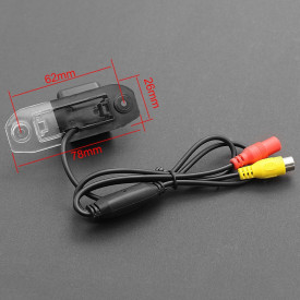 Camera marsarier HD, unghi 170 grade cu StarLight Night Vision pentru Volvo V50, S40, S60, XC90, XC70, XC60, C70, S80 - Img 3