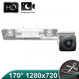 Camera marsarier HD, unghi 170 grade cu StarLight Night Vision Skoda Octavia 2 (2004 - 2008), Octavia 3 Hatchback