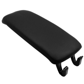 Capac cotiera compatibil cu Audi A4 B6 B7 2000-2007, culoare negru, piele ecologica - Img 1