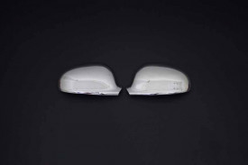 Capace cromate de oglinda compatibil VW GOLF V 2003-2008, inox - Img 7
