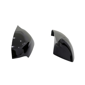 Capace oglinda compatibile cu Megane III 2008-2016, Negru lucios, Batman Style - Img 3