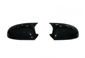 Capace oglinda compatibile cu VW JETTA 2005-2010 Negru lucios Batman Style - Img 1