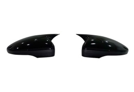 Capace oglinda compatibile cu VW Passat B7 2010-2014, CC 2008-2017, Scirocco 2008-2017, Negru lucios Batman Style, Produs usor deteriorat! - Img 6