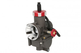 Carburator moped, ATV, scuter, 2T diam. filtru-48Mm, Suruburi de reglare partea dreapta - Img 1