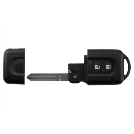 Carcasa cheie cu 2 butoane Nissan Juke 2010-2019, Micra K12 2003-2010, Navara D40 2004-2015, Pathfinder R51 2004-2014, Qashqai 2008-2014, X-Trail T30 2001-2007 - Img 2