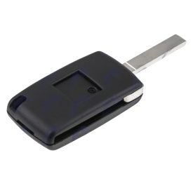 Carcasa cheie tip briceag cu 2 butoane compatibil Citroen Berlingo C2, C3, C3 II, C3 Plurier, C3 Picasso, C4, C4 II, C4 Aircross, C4 Cactus, C4 Grand Picasso, C4 Grand Picasso II, C5 II, C5 III, C6, C8, DS3, DS4 lama 7mm - Img 2