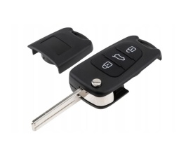 Carcasa cheie tip briceag cu 3 butoane compatibil Hyundai I10 I20 I30 IX20 IX35 I40 Tucson 2007-2019 - Img 2