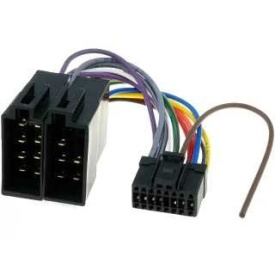 Conector adaptor cablaj radio auto ISO, cod ZRS-AS-20B, BMW, Land Rover, Rover