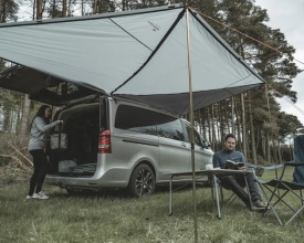 Copertina auto pentru usa laterala van, Easy Camp Lom Tri Canopy - Img 7