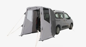 Cort camping tip copertina pentru haion masina Easy Camp Krossbu Mini, 160x170 cm pentru Peugeot Rifter, Citroën Berlingo, VW Caddy
