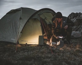 Cort tip cupola pentru 3 persoane, 305x170x120 cm, Easy Camp Tent Setesdal 3 - Img 5