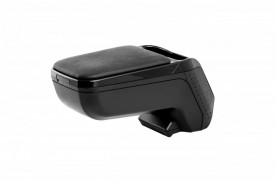 Cotiera Armster 2 piele ecologica, negru, cu suport FIAT 500L 2012-2017 - Img 2