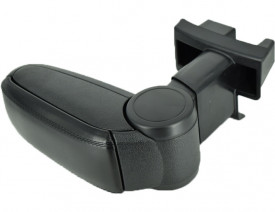 Cotiera auto Peugeot 307 2001-2012, negru, material textil - Img 2