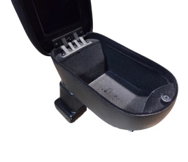 Cotiera auto VW Passat B5 1996-2001, negru, imitatie de piele - Img 5
