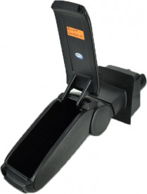 Cotiera auto VW Passat B6 2005-2010, negru, imitatie de piele - Img 4