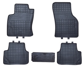 Covorase auto cauciuc compatibile cu Skoda Octavia 3 III 2013-2020, Skoda Octavia IV 2021->