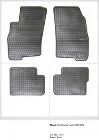 Covorase auto cauciuc FIAT GRANDE PUNTO 2005-2012 - Img 2
