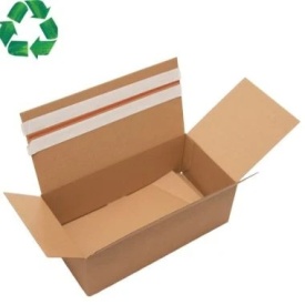 Cutie carton, ambalaj carton, Cutie ecommerce 340x170x120 mm, carton Co3, cu banda deziva