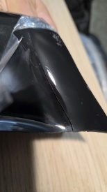 Difuzor bara spate compatibil cu VW GOLF 6 2008-2012 GTI Design fara evacuare, negru lucios, Produs Deteriorat! - Img 8
