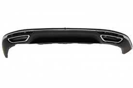 Difuzor Bara Spate compatibil cu VW Passat B8 3G 2015-2019 R Line Dubla Evacuare - Img 2