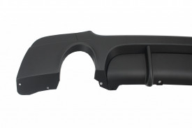 Difuzor Bara Spate Cu Evacuare Dubla compatibil cu BMW E92 3 Series 2006-2013 M Performance Design - Img 5