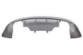 Difuzor Bara Spate Evacuare Dubla compatibil cu AUDI Q5 8R Facelift 2013-2016 Bara Standard - Img 7