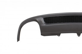 Difuzor Bara Spate si Ornamente toba Carbon Fiber Finisaj Lucios compatibil cu Audi A4 B8 Facelift Sedan/Avant (2012-2015) S-Line Design doar Bara Standard - Img 4